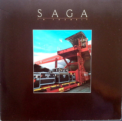 Saga "In Transit" (lp, used)