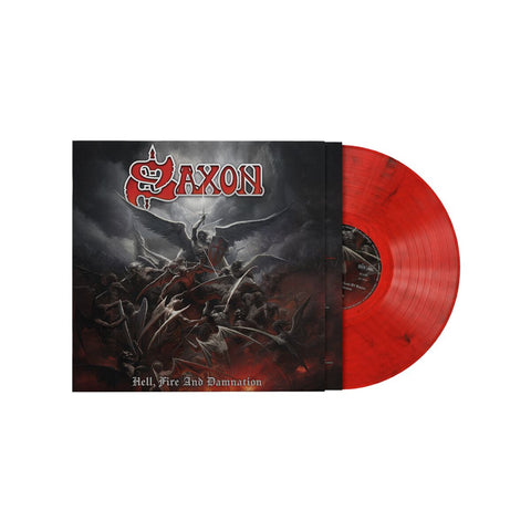 Saxon "Hell, Fire and Damnation" (lp, red vinyl)