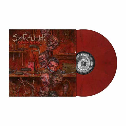 Six Feet Under "Killing For Revenge" (lp, marbled vinyl)