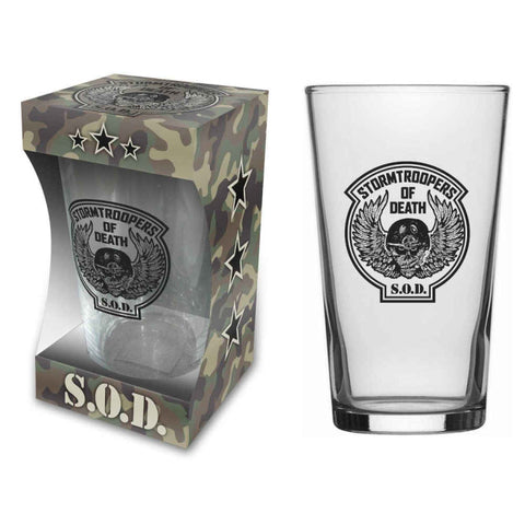 S.O.D. "Winged Emblem" (glass)