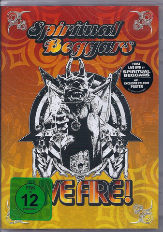 Spiritual Beggars "Live Fire!" (dvd, used)