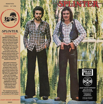 Splinter "The Place I Love" (lp, RSD Black Friday release)
