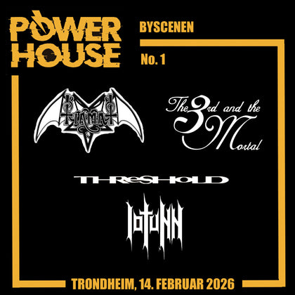 Powerhouse (CAMPAIGN, ticket + free tshirt!)