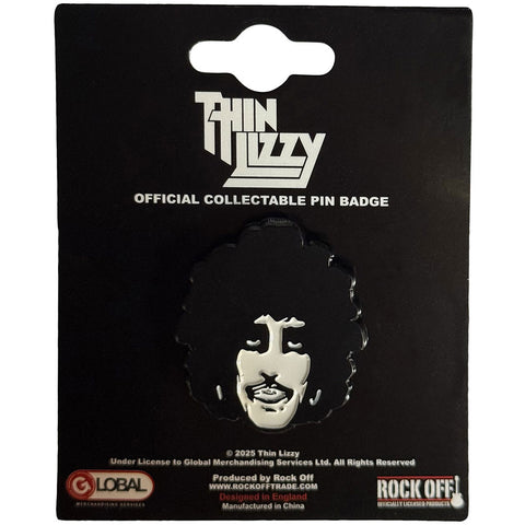 Thin Lizzy "Phil Portrait" (pin)