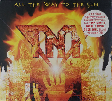 Tnt "All The Way To The Sun" (cd/dvd, slipcase, signed, used)