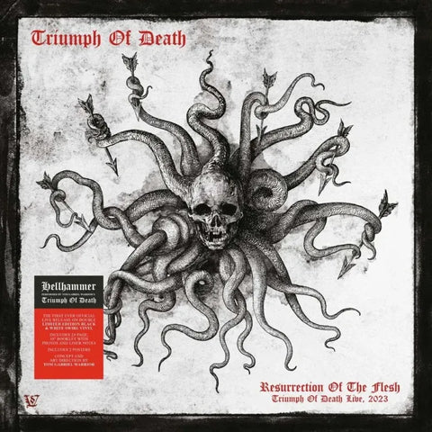Triumph of Death "Resurrection of the Flesh" (2lp, black/white swirl vinyl)