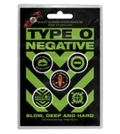 Type O Negative "Slow, Deep and Hard" (button pack)