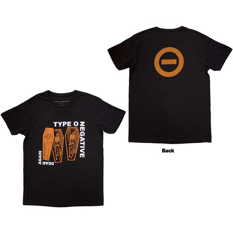 Type O Negative "Dead Again Orange" (tshirt, large)