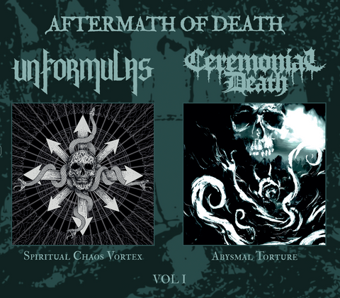 Unformulas / Ceremonial Death "Aftermath of Death" (cd, digi)