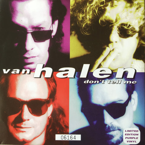 Van Halen "Don't Tell Me" (7" purple vinyl, used)