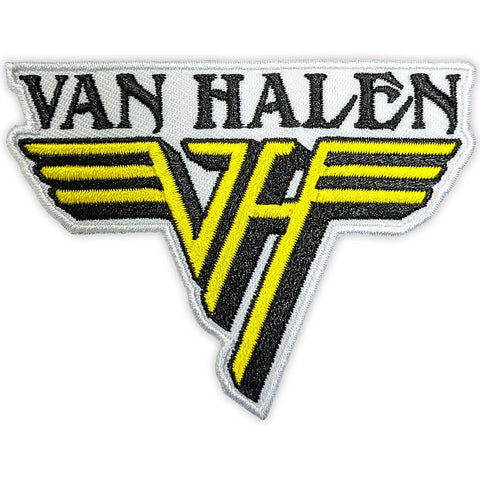 Van Halen "Text/Yellow Logo" (patch)
