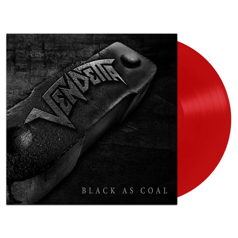 Vendetta "Black As Coal" (lp, red vinyl)