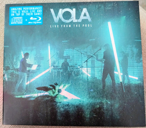 Vola "Live From the Pool" (cd/blu ray, digi)