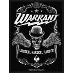 Warrant "Louder Harder Faster" (patch)