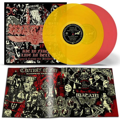 Watain "Die In Fire - Live In Hell" (2lp)