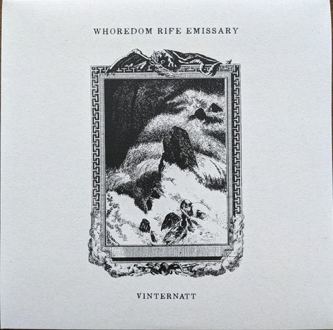 Whoredom Rife Emissary "Vinternatt" (7", transparent vinyl, used)