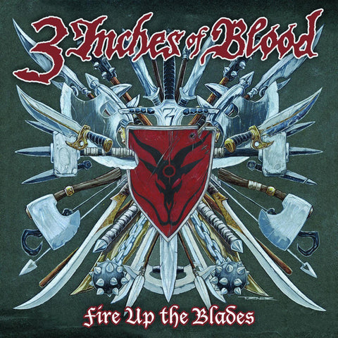 3 Inches of Blood "Fire Up The Blades" (cd, used)
