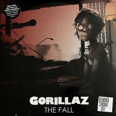 Gorillaz "The Fall" (lp, green vinyl)