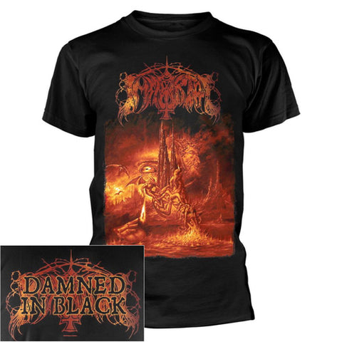 Immortal "Damned In Black" (tshirt, medium)