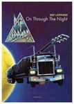 Def Leppard "On Through the Night" (textile poster)