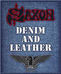 Saxon "Denim and Leather" (patch)