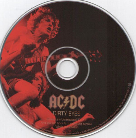 Ac/Dc "Dirty Eyes" (cdsingle, promo, used)