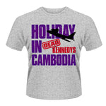 Dead Kennedys "Holiday In Cambodia Gray" (tshirt, large)