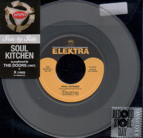 The Doors / X "Soul Kitchen" (7", vinyl)