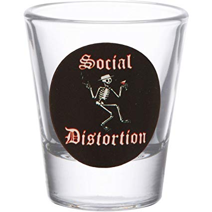 Social Distortion "Skelly" (shot glass)