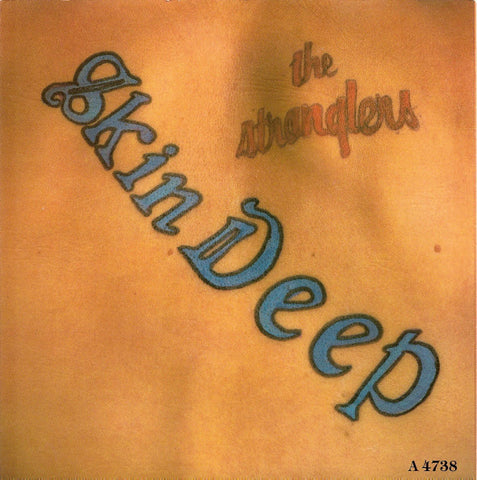 Stranglers "Skin Deep" (7", vinyl, embossed sleeve, used)