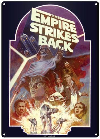 Star Wars "Empire Strikes Back" (tin sign)