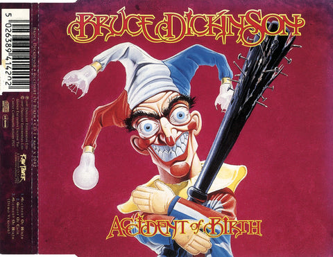 Bruce Dickinson "Accident of Birth" (cd single, promo, used)