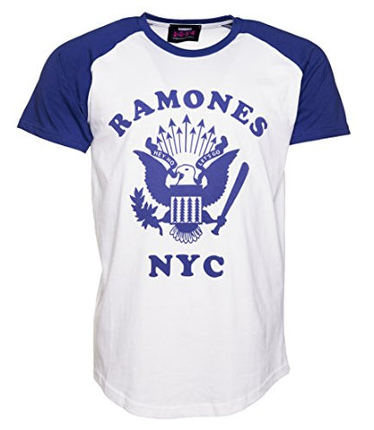 Ramones "White and Blue NYC" (tshirt, large)