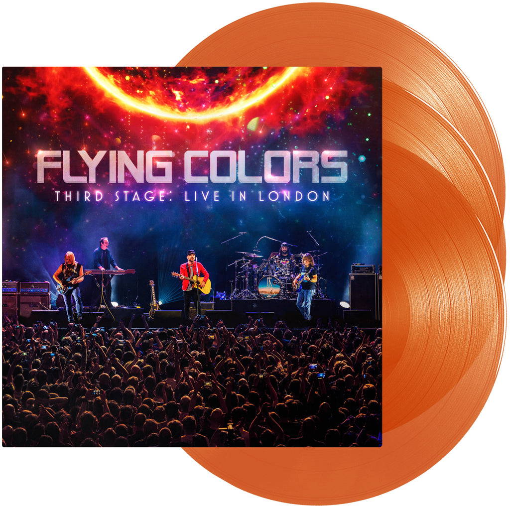Flying Colors "Third Stage Live in London" (3lp, orange vinyl