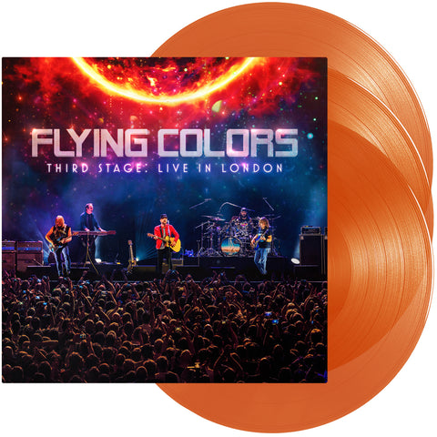 Flying Colors "Third Stage - Live in London" (3lp, orange vinyl)