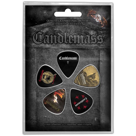 Candlemass "Albums" (guitar pick pack)