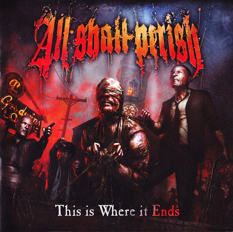 All Shall Perish "This Is Where It Ends" (lp)