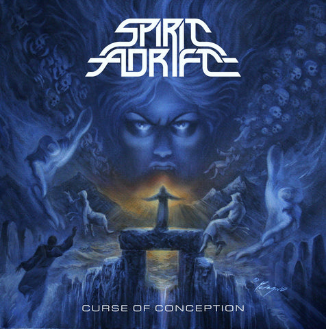 Spirit Adrift "Curse of Conception" (lp, blue vinyl)