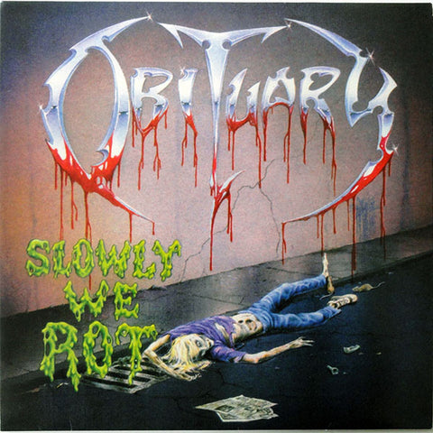 Obituary "Slowly We Rot" (lp, reissue)