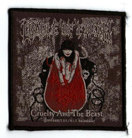 Cradle of Filth "Cruelty and the Beast" (patch)