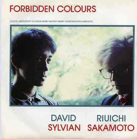 David Sylvian / Riuichi Sakamoto "Forbidden Colours" (7", vinyl, used)