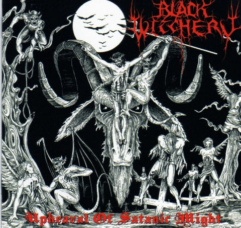 Black Witchery "Upheaval Of Satanic Might" (lp, white vinyl)