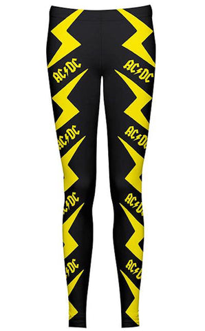 Ac/Dc "Lightning" (leggings, small)