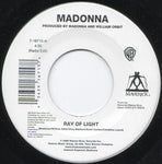 Madonna "Ray of Light / Beautiful Stranger" (7", vinyl, used)