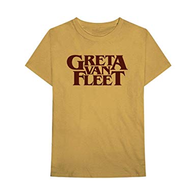 Greta Van Fleet "Logo Beige" (tshirt, medium)