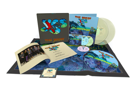 Yes "The Quest" (deluxe vinyl box, glow in the dark vinyl + 2cd + blu ray)