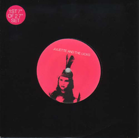 Juliette and the Licks "Sticky Honey" (7", vinyl)