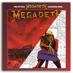 Megadeth "Megadeth" (official colouring book)