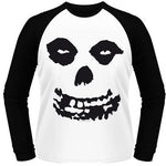 Misfits "All Over Skull" (baseball longsleeve, medium)