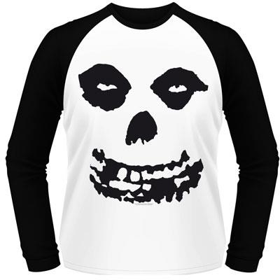 Misfits "All Over Skull" (baseball longsleeve, medium)